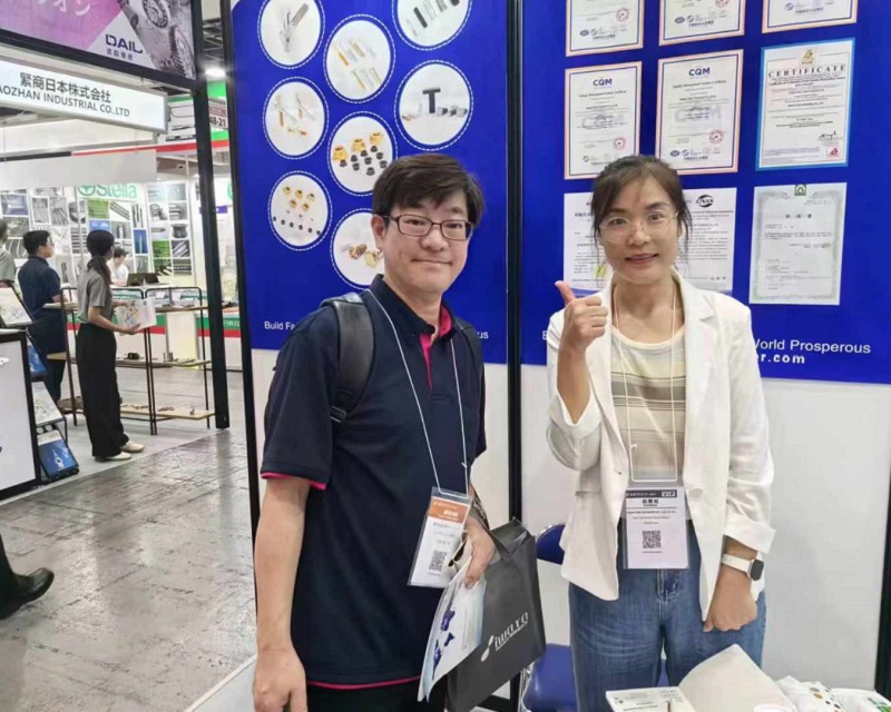 Star Fastener xuất hiện tại Triển lãm Thành phần Cơ khí Osaka ở Nhật Bản Star Fastener xuất hiện tại Triển lãm Thành phần Cơ khí Osaka ở Nhật Bản