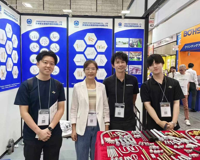 Star Fastener xuất hiện tại Triển lãm Thành phần Cơ khí Osaka ở Nhật Bản Star Fastener xuất hiện tại Triển lãm Thành phần Cơ khí Osaka ở Nhật Bản